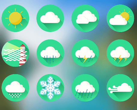 flat-weather-icons