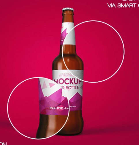 FREE BEER BOTTLE MOCK-UP