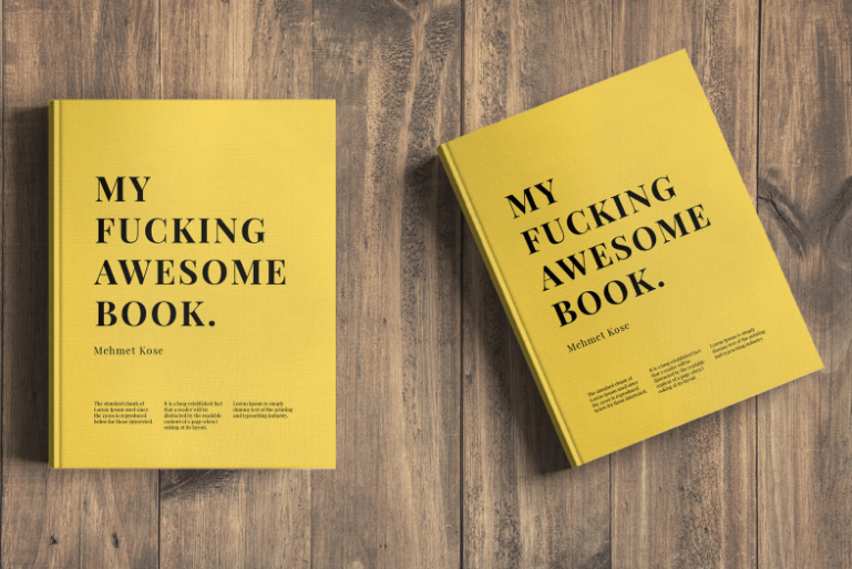 Free Book Cover Mockup