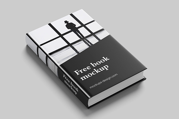 Free book mockup