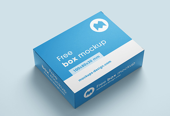 Free box mockups