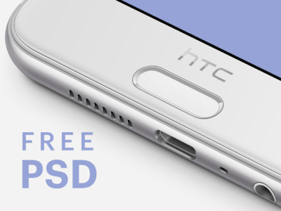 Free HTC One A9 Mockup [PSD]
