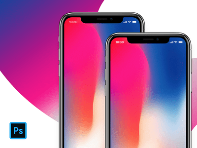 Free iPhone x Presentation Mockup Vector