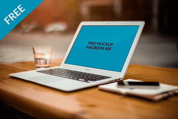 Free Mockup MacBook