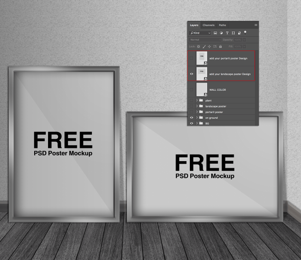 Free Poster Mockup