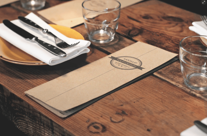 FREE Restaurant Menu Mockup-min