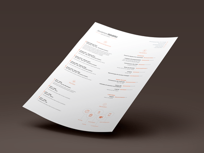 Free Resume template - vol. 3