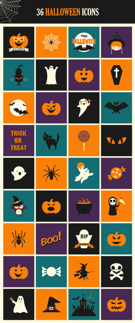 halloween-icon-set