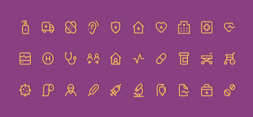 Health Care Icon Set