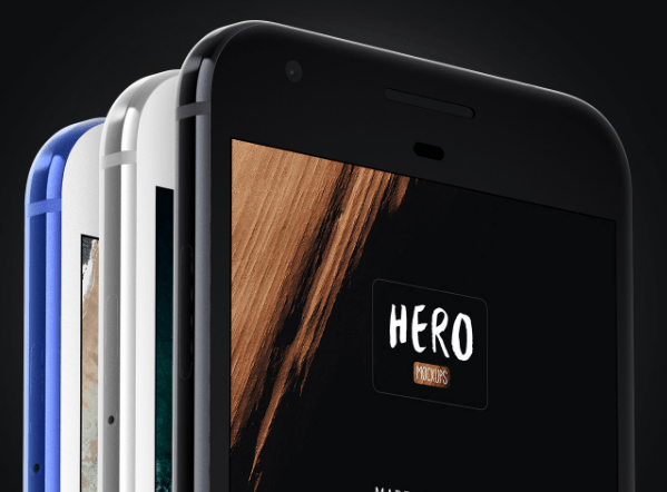 HERO Google Pixel Mockups