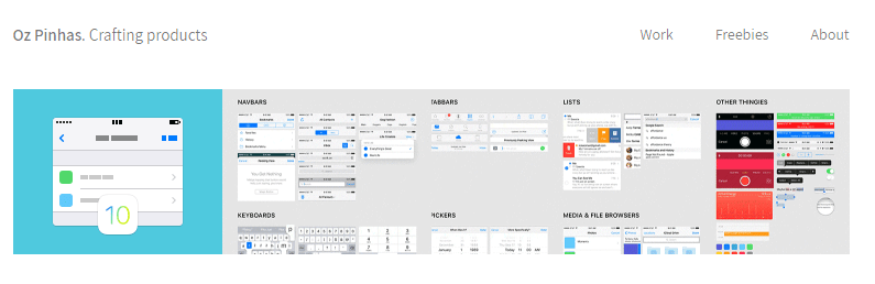 iOS 10 UI kit