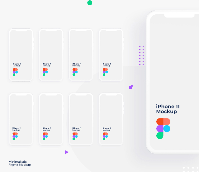 iPhone 11 Clay Mockup