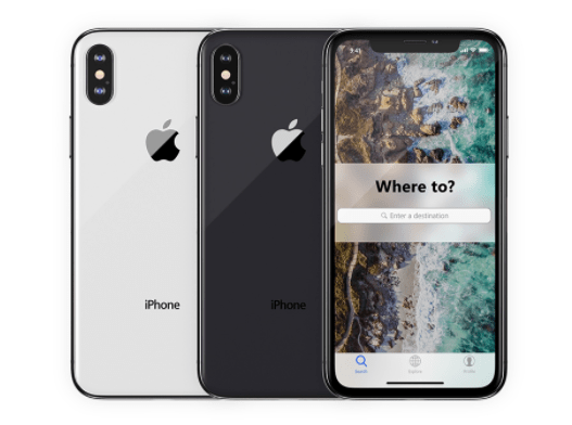 iPhone X - Free 4K PSD Mockups