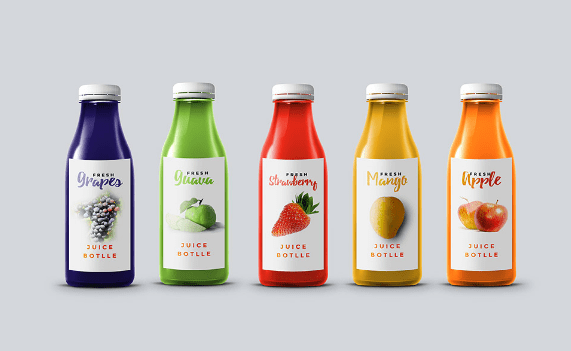 Juice Bottle Mockup