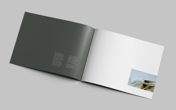 Letter Landscape Brochure Mockup