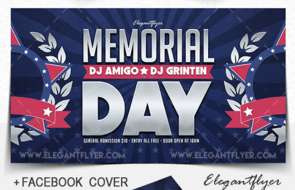 Memorial Day Facebook Cover