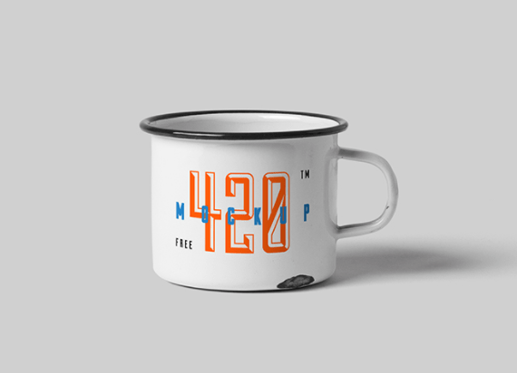 Metal Mug Mockup