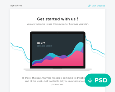 Newsletter Freebie PSD