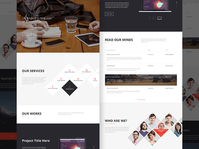 Office Landing Page