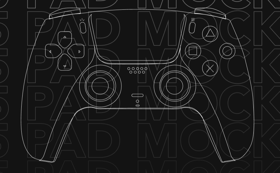 Playstation Controller Illustration