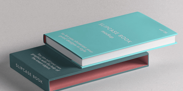 Psd Slipcase Book Mockup Vol6