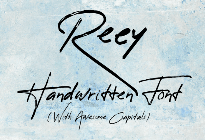 Reey Free Script Font