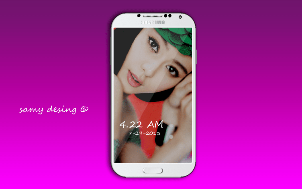 Samsung Galaxy S4 Template