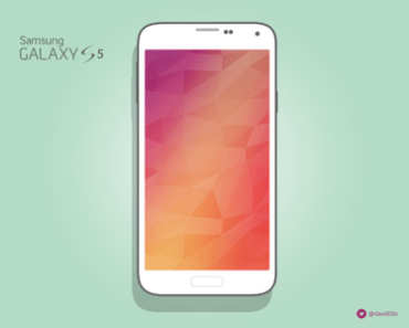 Samsung Galaxy S5 Mockup