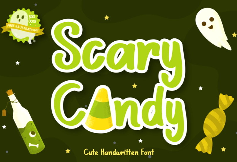 Scary Candy Font