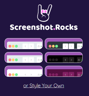 Screenshot.rocks Browser Style