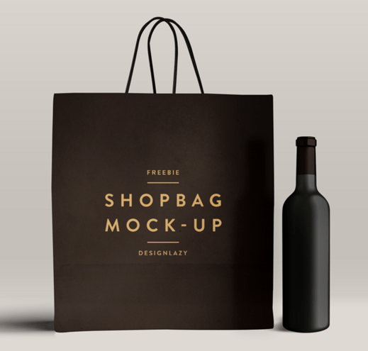 Shopping Bag Mockup PSD