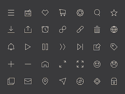 Some Free Icons