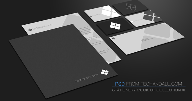 Stationery Mock Up Collection Xi