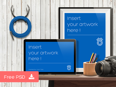 The New Macbook - 12 inch - Mockup Psd