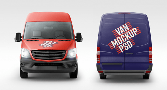 Van MockUp PSD